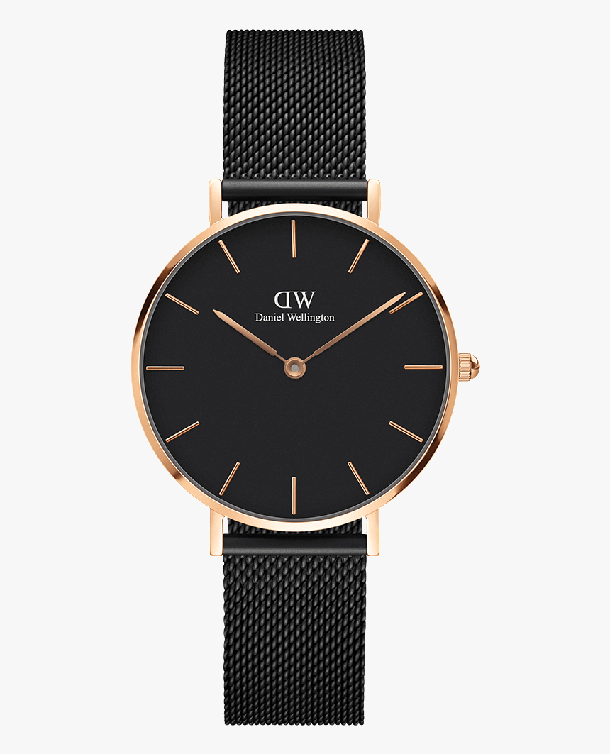 Daniel Wellington Lady Watch Black, HD Png Download