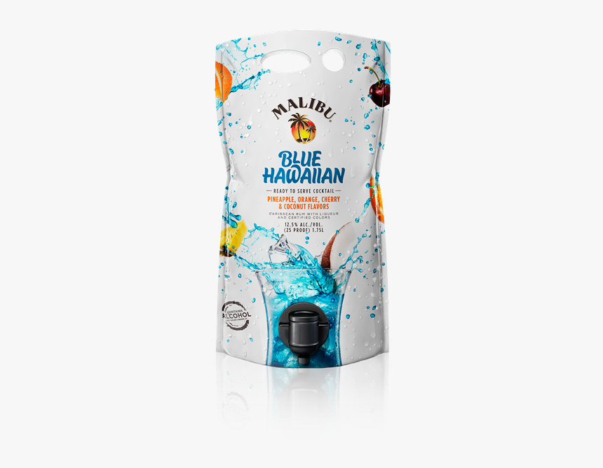 Malibu Mixed Drink Pouches, HD Png Download