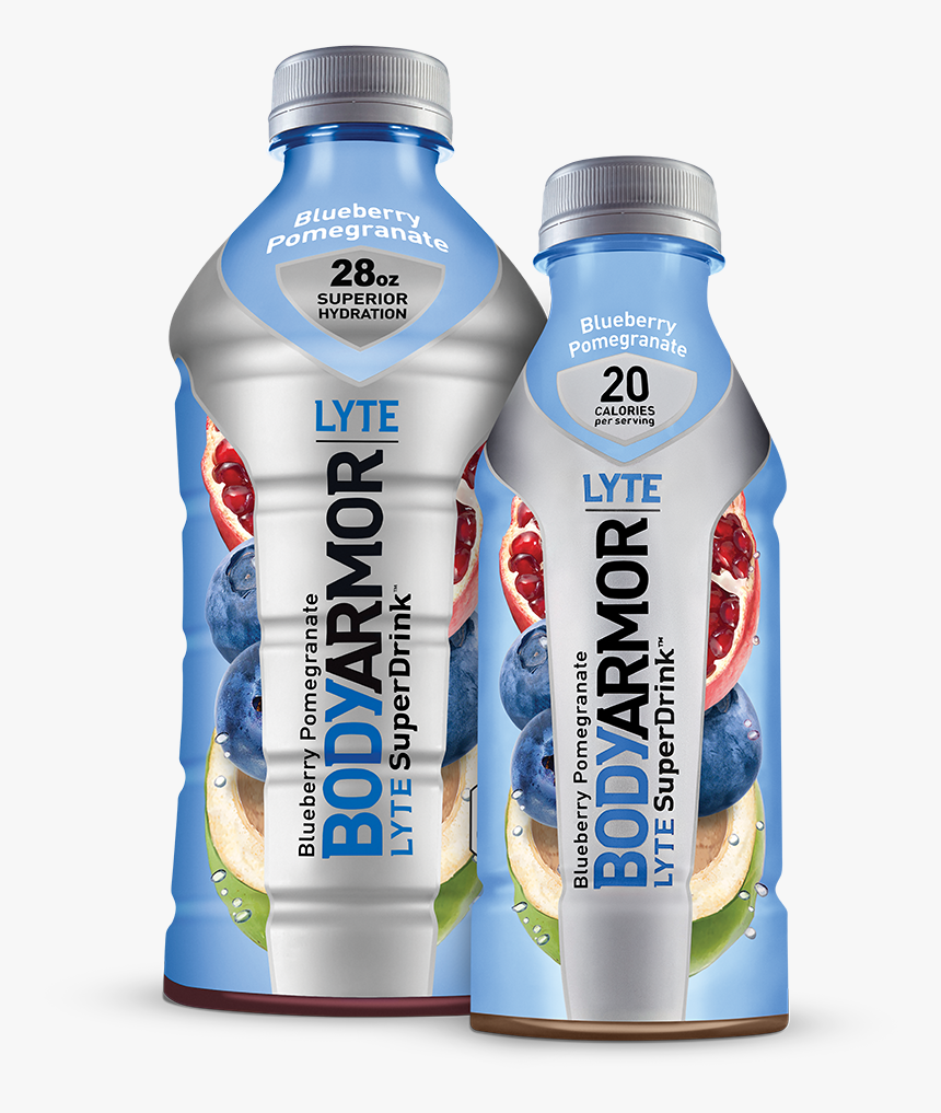 28oz 16oz Blueberrypomegranatelyte Rgb - Blueberry Pomegranate Body Armor, HD Png Download