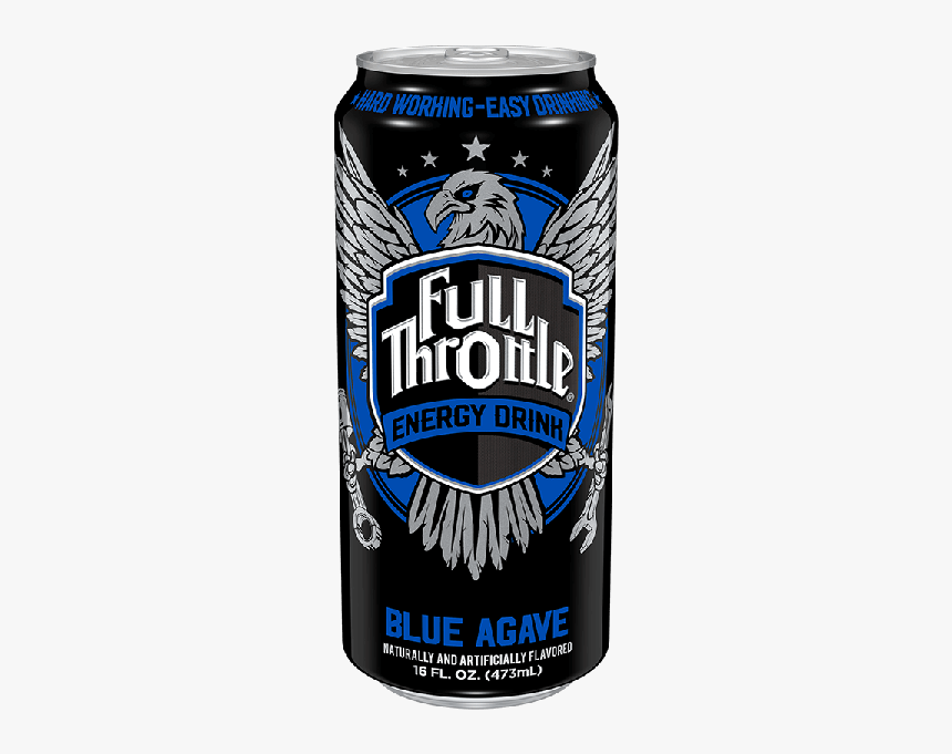 Full Throttle Blue Agave Energy Drink 16 Oz Cans Full Throttle Blue
