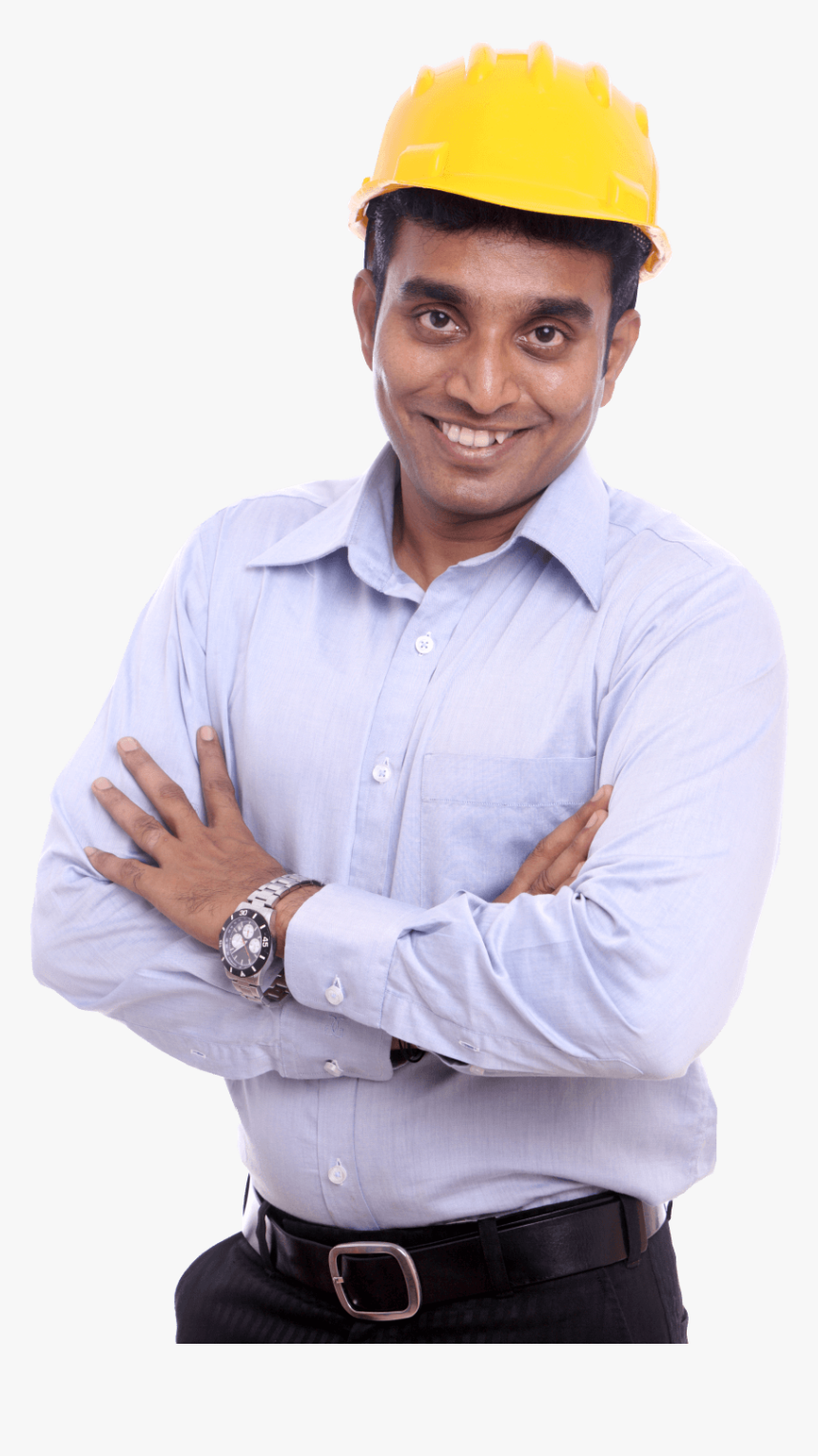Hard Hat - Indian Engineer Png, Transparent Png