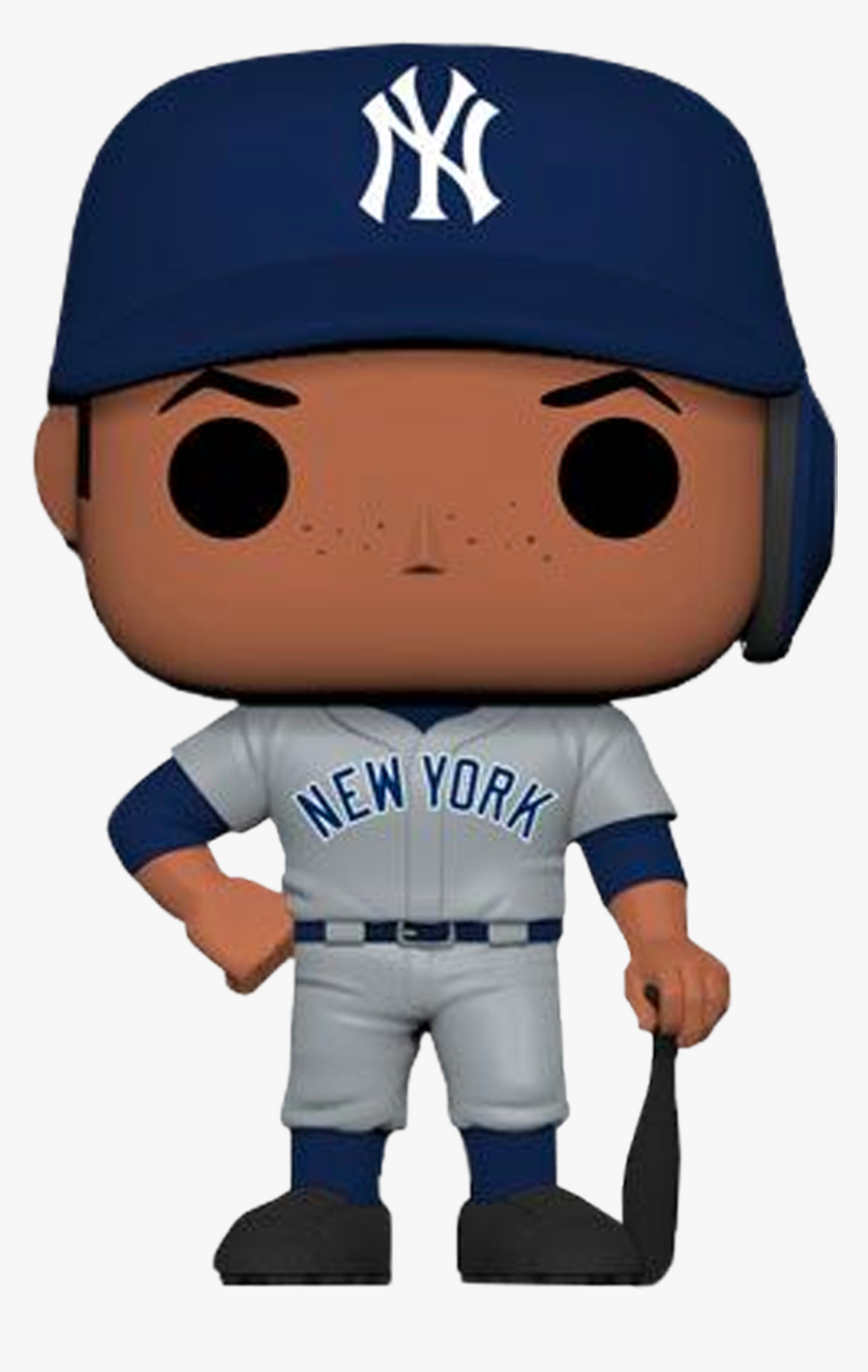 Aaron Judge New York Yankees Pop Vinyl Figure - Logos And Uniforms Of The New York Yankees, HD Png Download