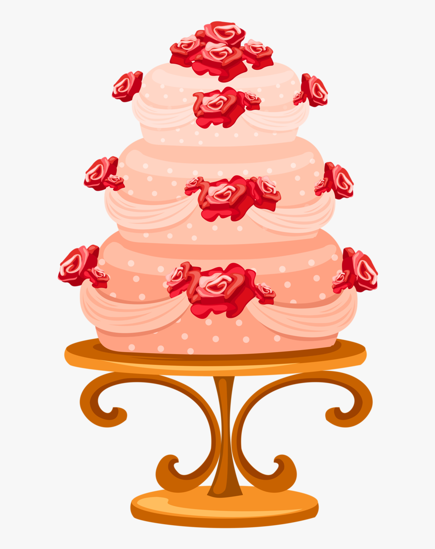 Cake Clipartsweets Clipartpoetry Happyclipart - Happy Birthday Cake Aunty, HD Png Download
