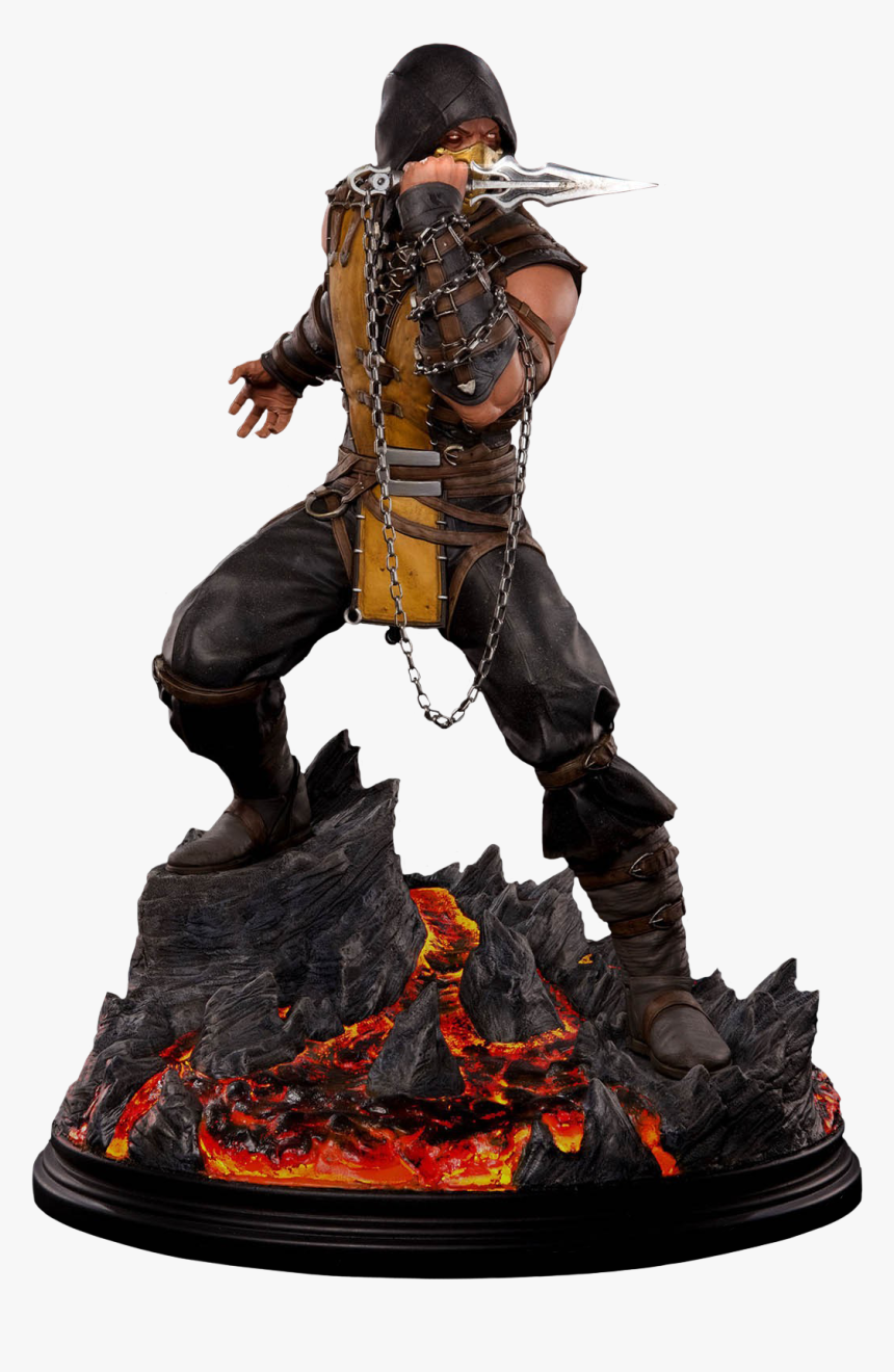 scorpion statue mortal kombat