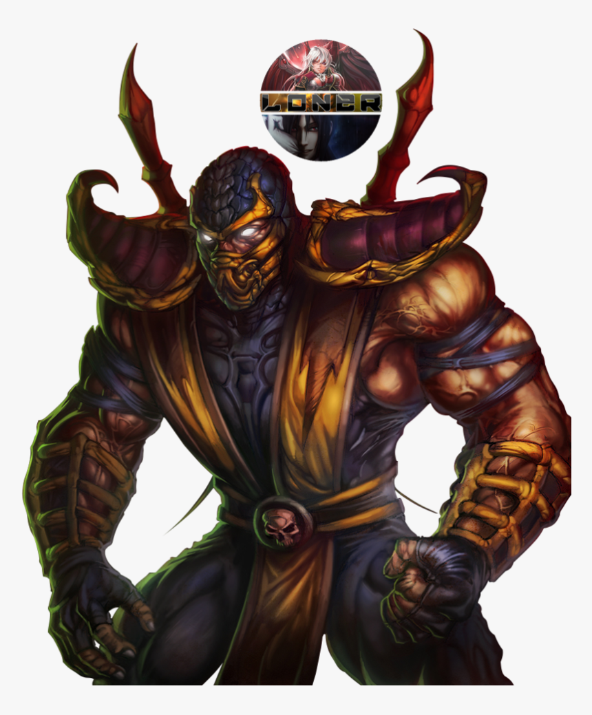 Mortal Kombat X Scorpion Mortal Kombat - Mk Scorpion Fan Art, HD Png Download