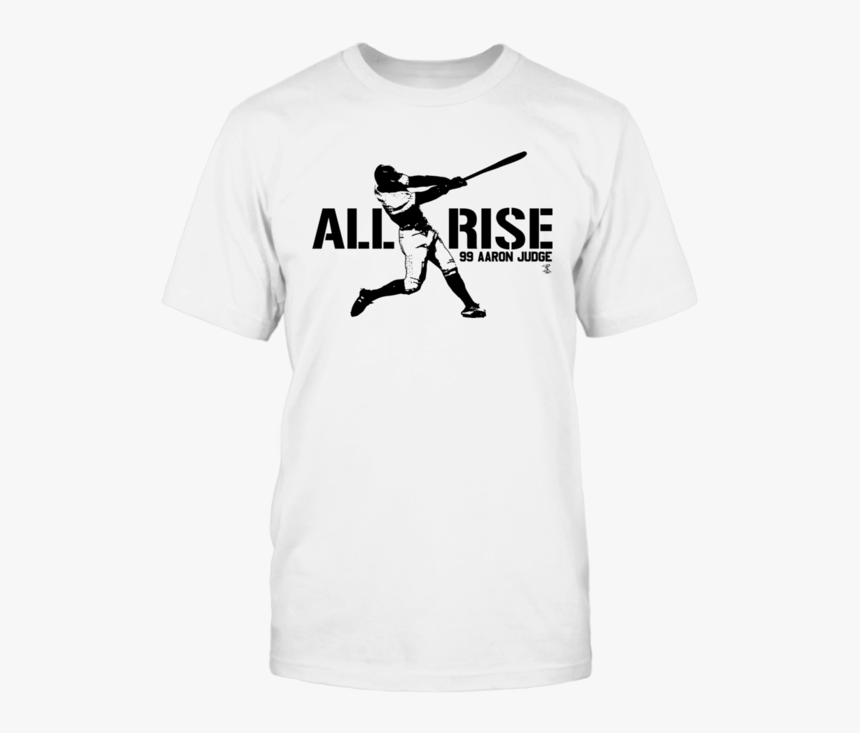 All Rise Black Print Aaron Judge Shirt - Javelin Throw, HD Png Download