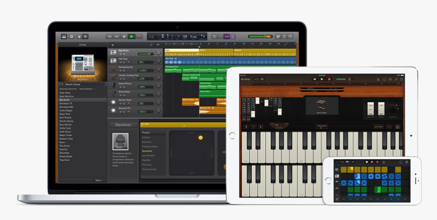 Macbook Pro Garageband, HD Png Download