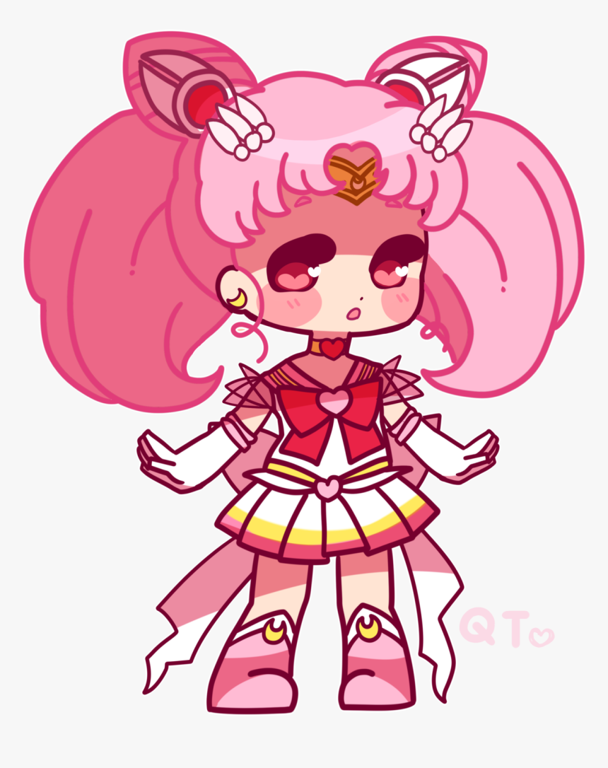 Sailor Moon Sailor Chibi Moon Sailor Chibiusa Chibiusa - Cartoon, HD Png Download