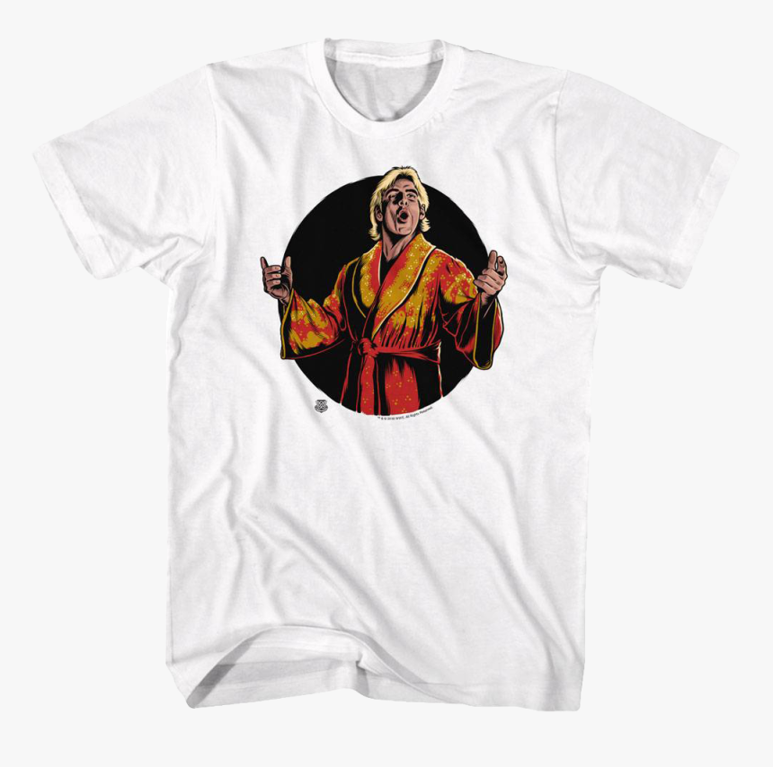 Circle Ric Flair T-shirt - Active Shirt, HD Png Download