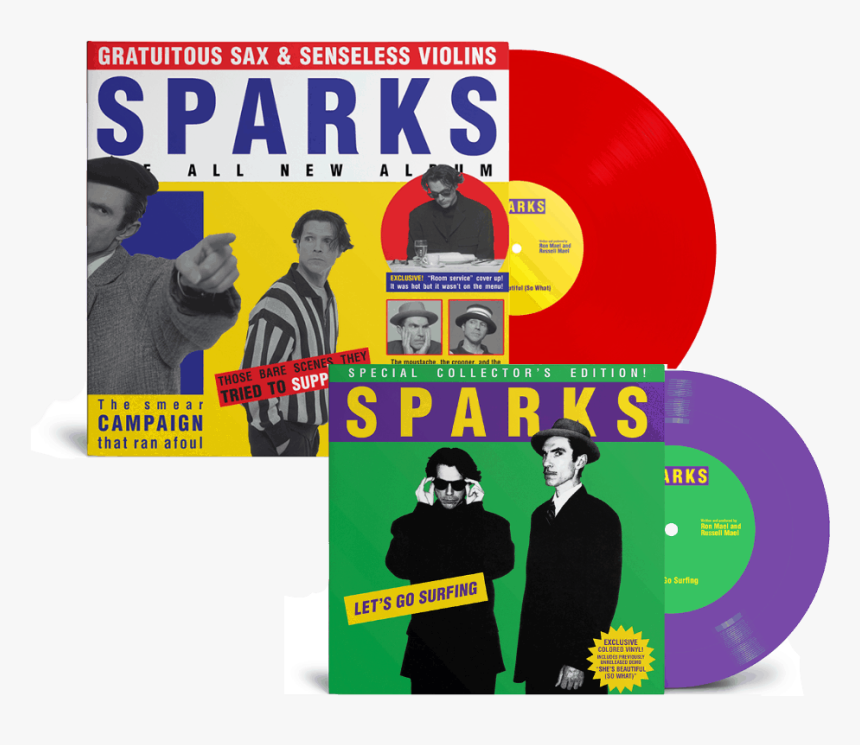 Sparks Gratuitous Sax & Senseless Violins, HD Png Download