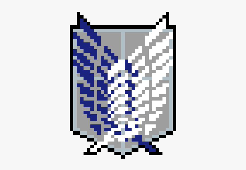 Hama Beads Attack On Titan, HD Png Download
