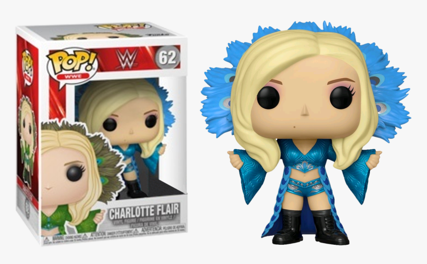 Charlotte Flair In Blue Outfit Pop Vinyl Figure, HD Png Download