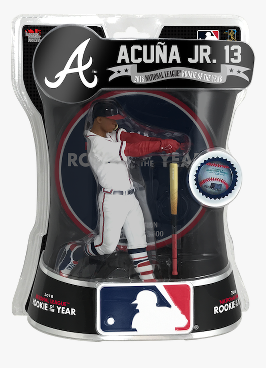 Ronald Acuna Jr Rookie Of The Year Bobblehead, HD Png Download