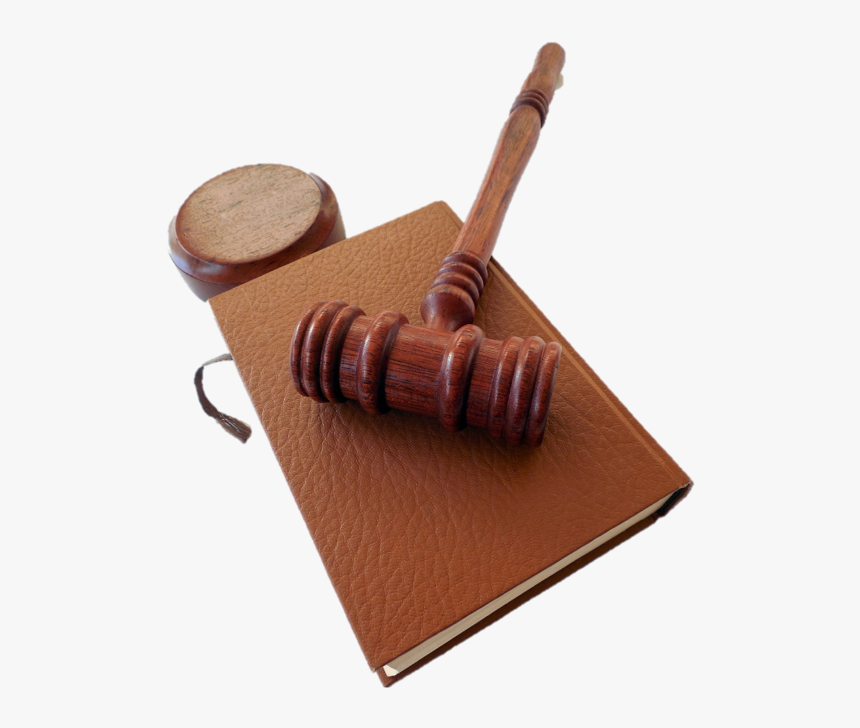 Book Law Hammer, HD Png Download