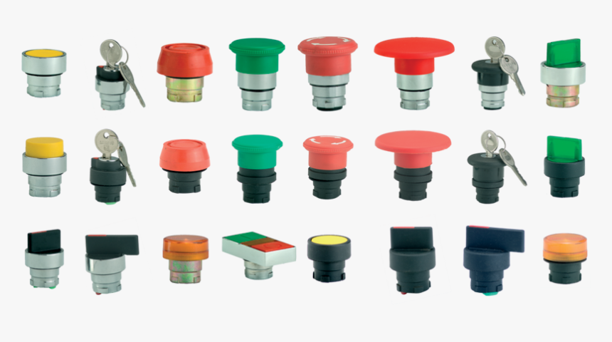 Clip Buttons Push Button - Electrical Manufacturer In India, HD Png Download