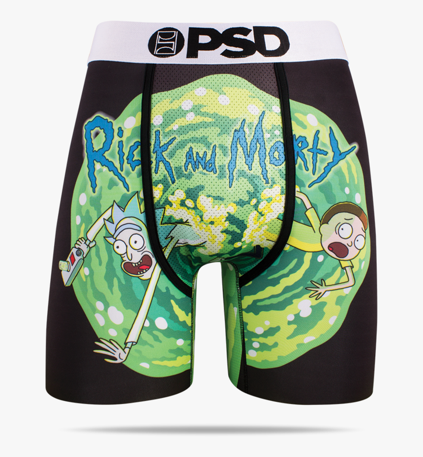 Psd Rick And Morty Underwear, HD Png Download