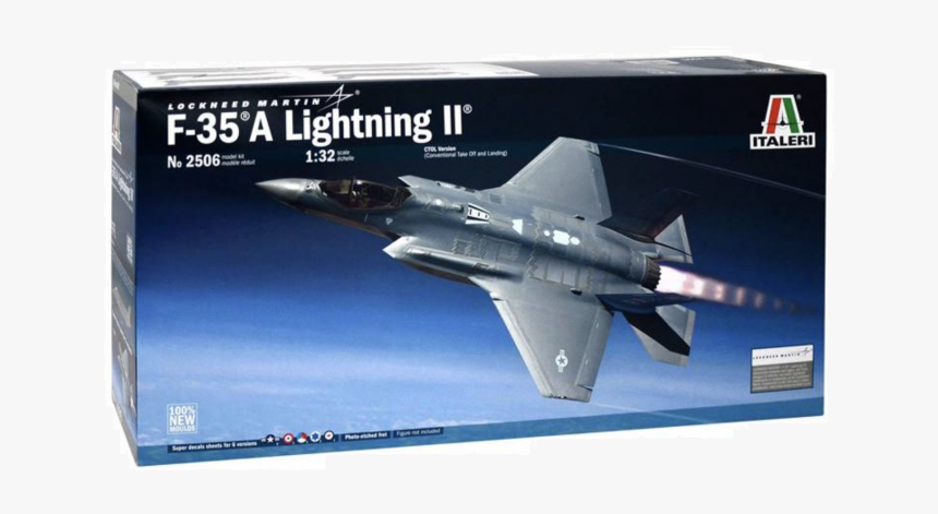 Main Product Photo - Italeri 1 32 Lockheed Martin F 35, HD Png Download