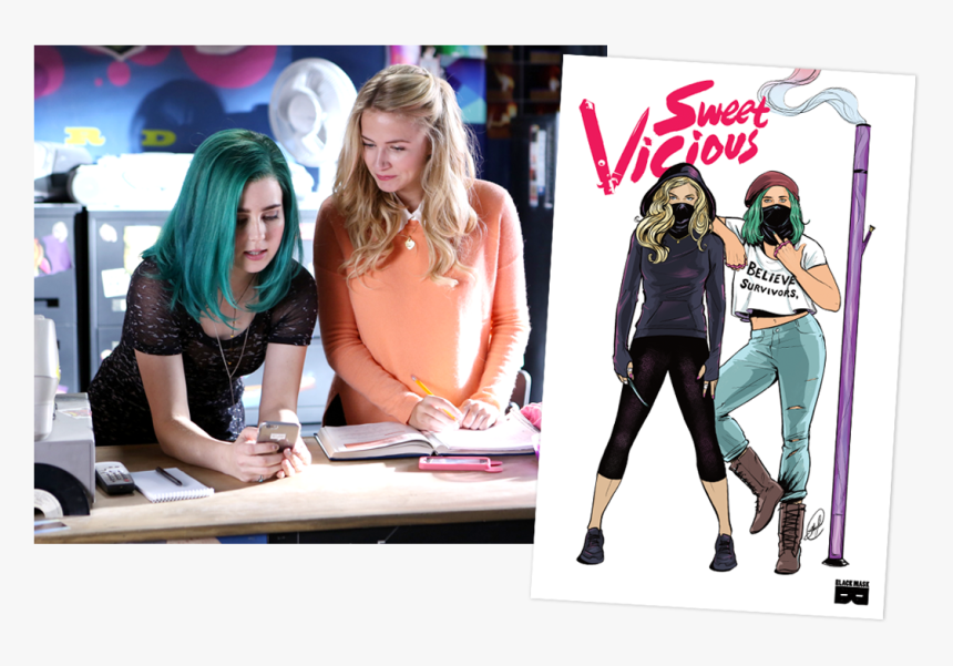 Canceled Too Soon Sweetvicious Will Now Become The - Sweet Vicious, HD Png Download