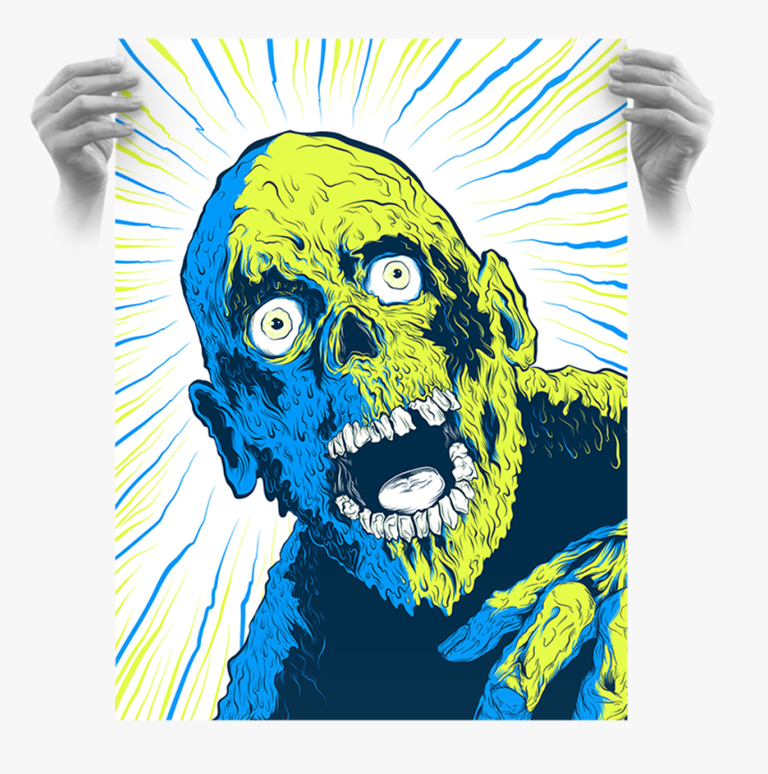 Tarman Hypno Brains Glowbug - Tar Man Print, HD Png Download