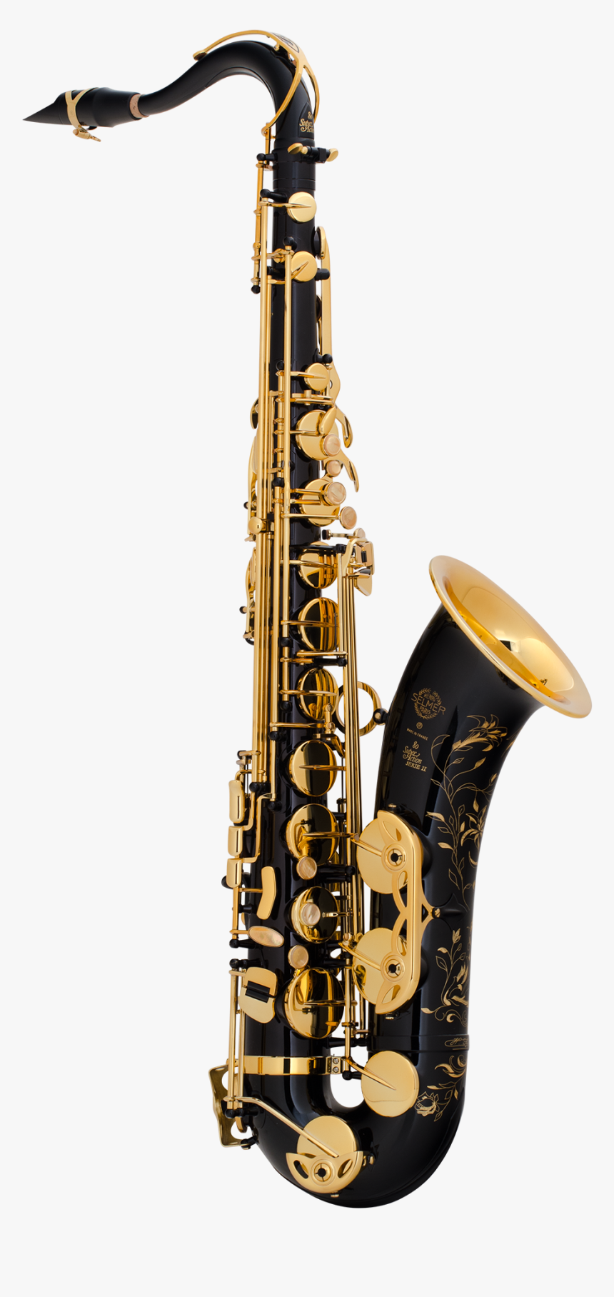 Selmer Paris Professional Model 54jbl Tenor Saxophone - Selmer Super Action 80 Ii Tenor Black, HD Png Download