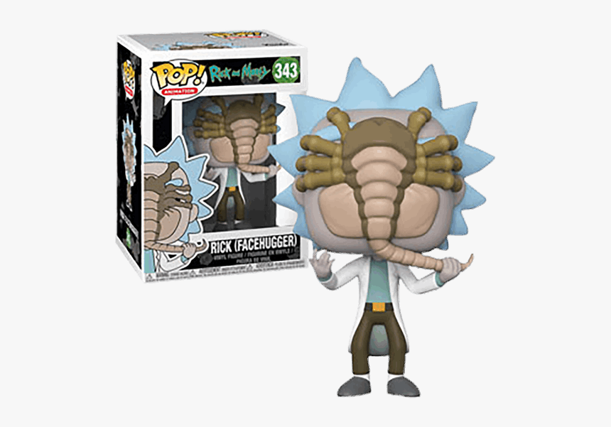 Rick Facehugger Funko Pop, HD Png Download