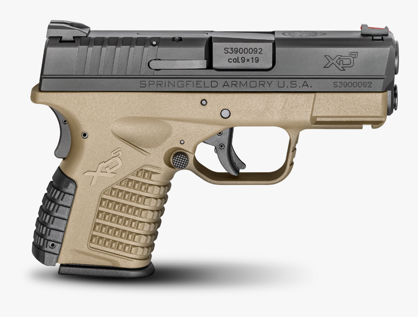 Springfield Xds 9mm Grey, HD Png Download