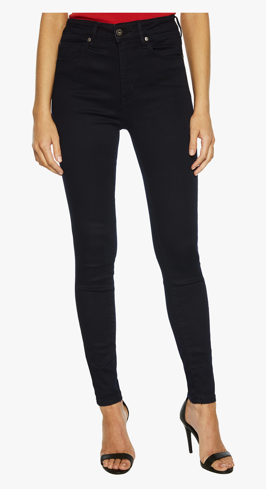 Khloe Indi Blue Jean In Colour Blue Indigo - Pocket, HD Png Download