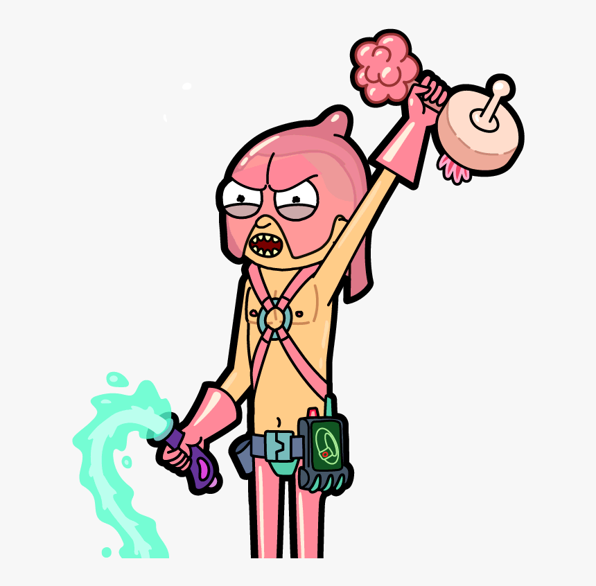 Rickipedia - Pocket Mortys Plumbus Morty, HD Png Download