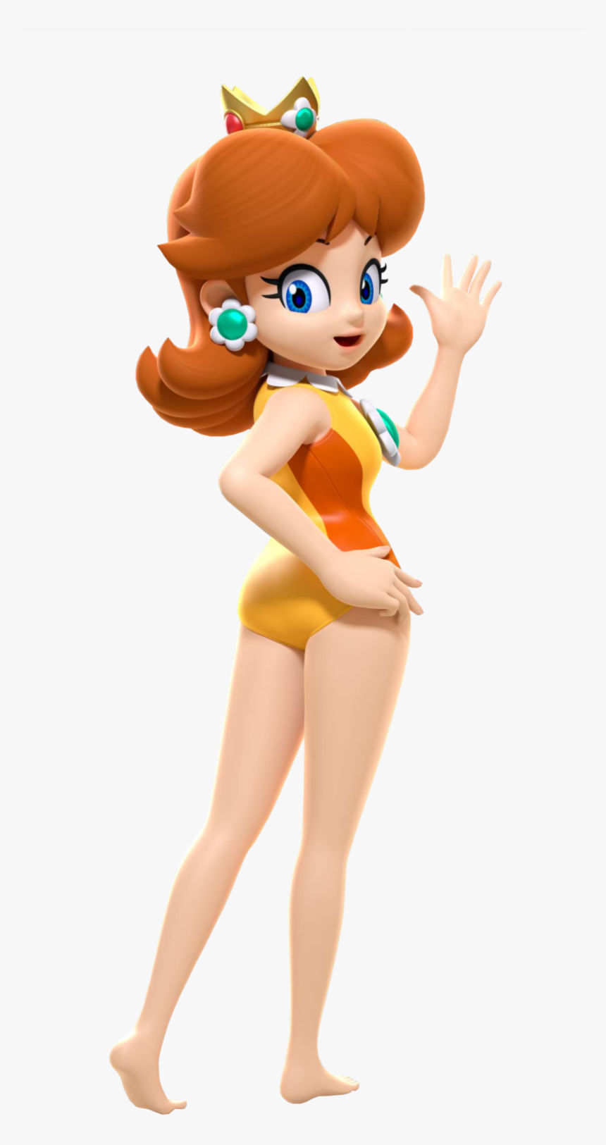 Caricature Quibbler Cels Png Image High Quality - Mario And Sonic Daisy, Transparent Png