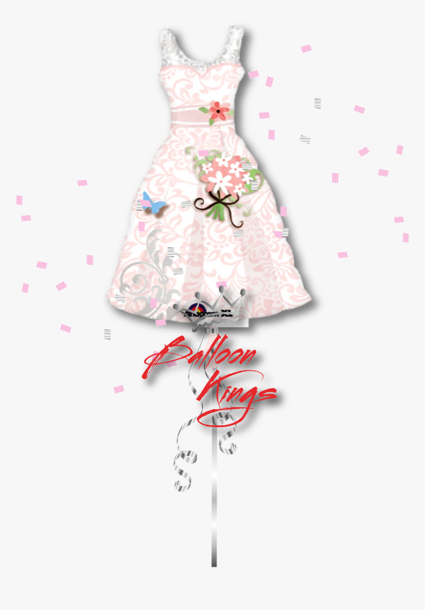 Bride Dress - Pattern, HD Png Download