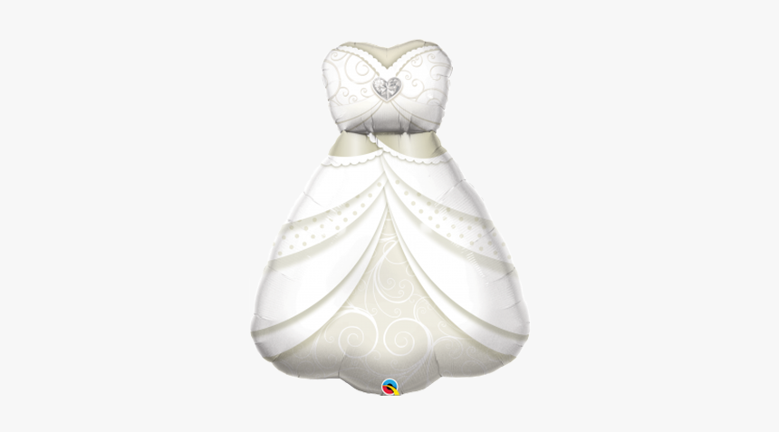 Silueta De Vestido De Novia, HD Png Download