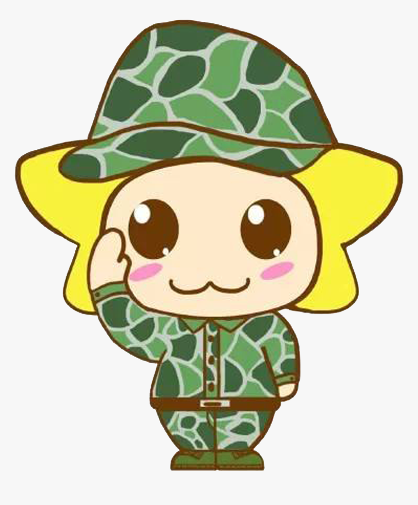 Transparent Soldier Salute Silhouette Png - Dibujo Militar Cartoon, Png Download