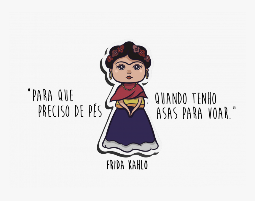 Transparent Frida Kahlo Clipart - Cartoon, HD Png Download