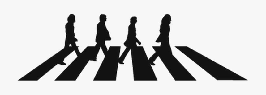 Thumb Image - Beatles Abbey Road Silhouette Vector, HD Png Download