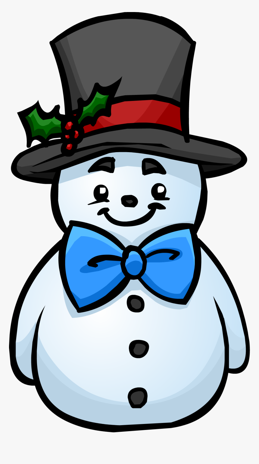 Top Hat Snowman - Top Hat For A Snowman, HD Png Download