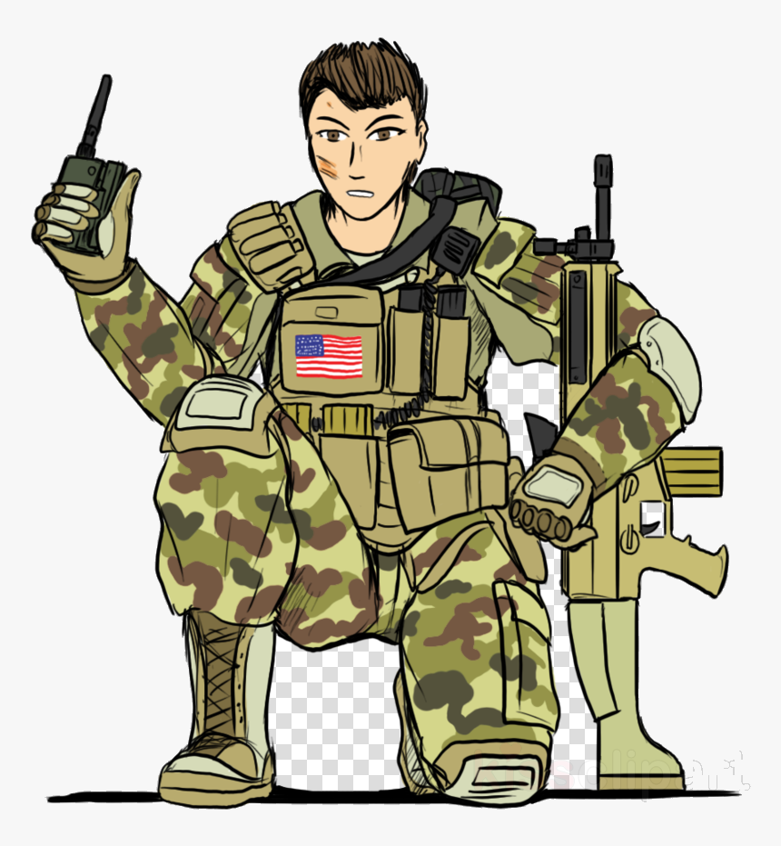 Soldier Police Uniform Clipart Cartoon Army Transparent - Daniel Recker, HD Png Download