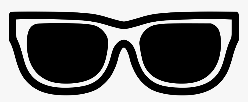 Transparent Shades Stunner - White Sunglasses Png Icon, Png Download