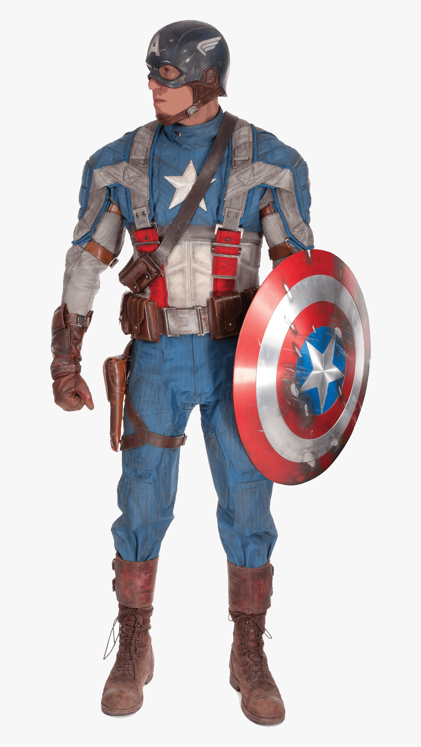 Transparent Captain America Comic Png - Captain America First Avenger Suit, Png Download
