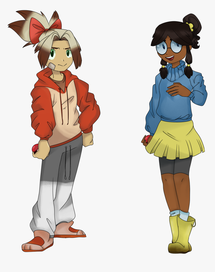 Scorbunny And Sobble Trainers - Cartoon, HD Png Download