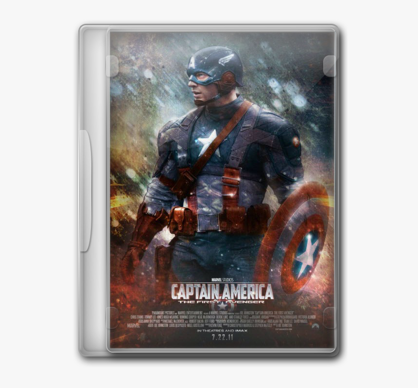 Transparent Captain America Movie Png - Captain America 1 Poster, Png Download