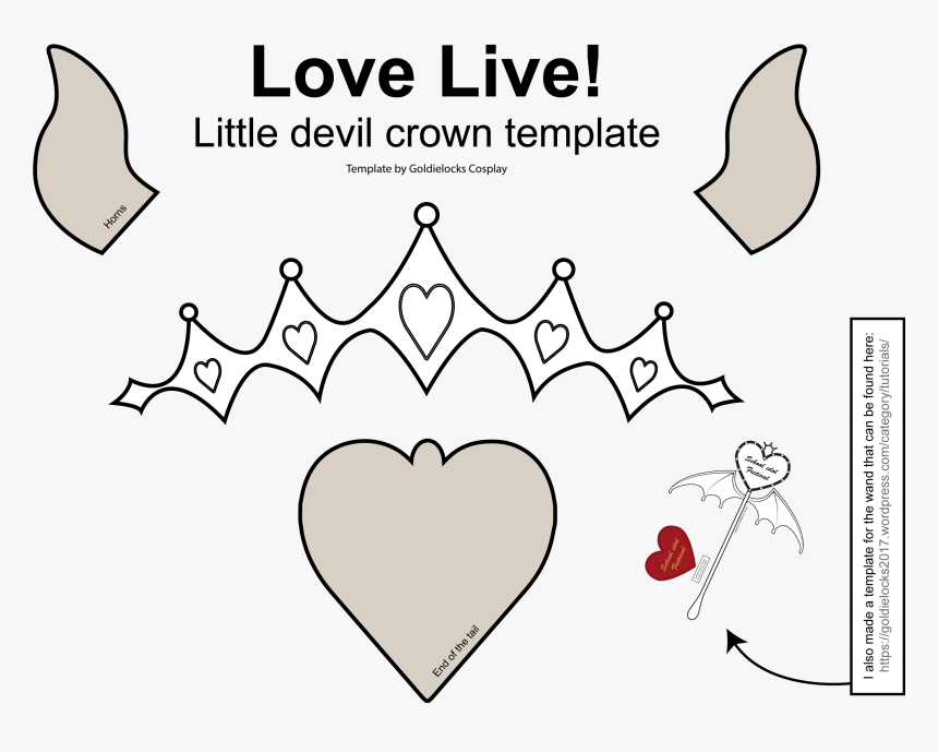 Love Live Crown - Cartoon, HD Png Download