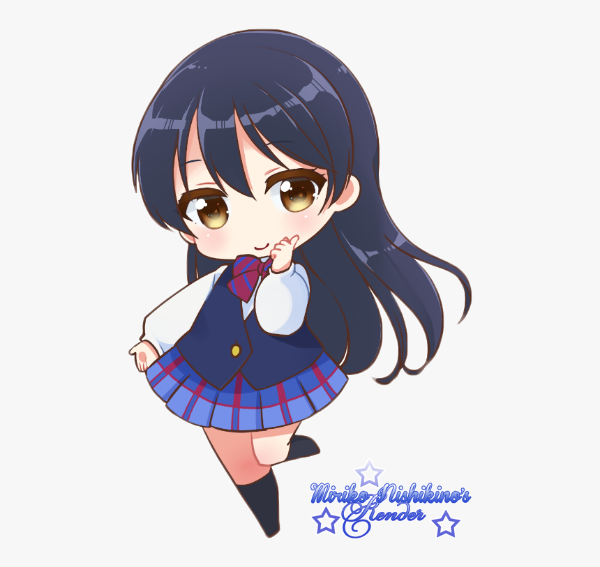 Love Live School Idol Project Umi Chibi - Love Live Chibi Umi, HD Png Download