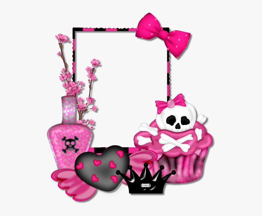 Transparent Skull Frame Png, Png Download