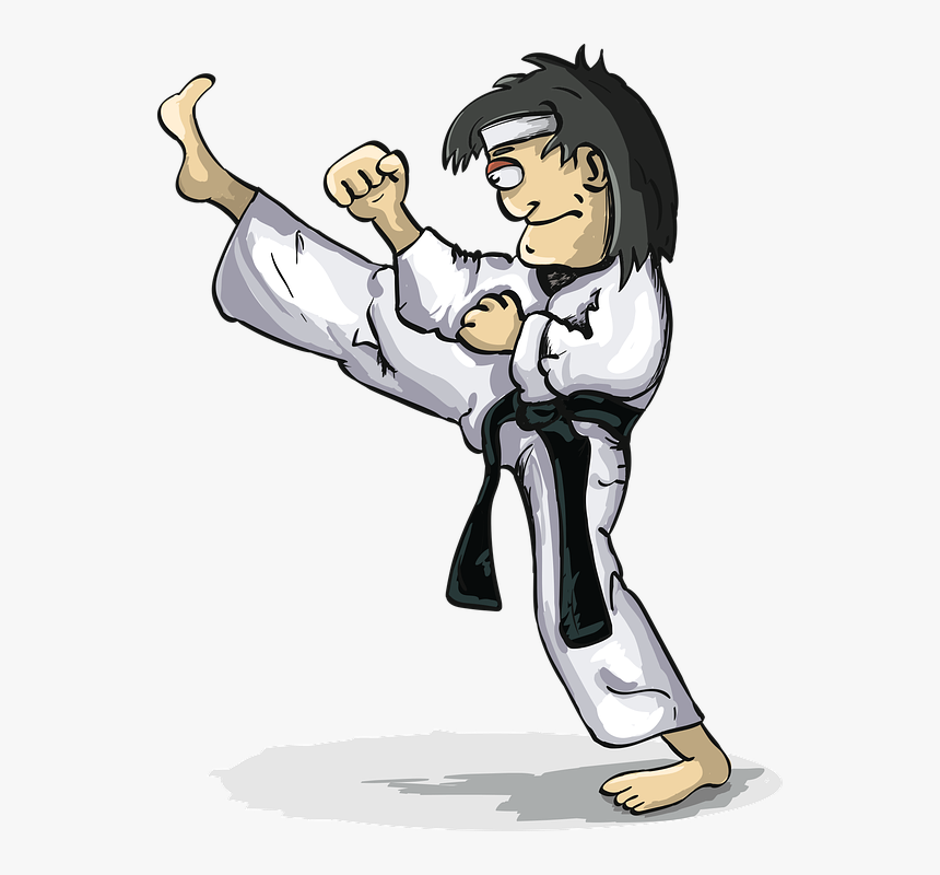 Wind Warrior, Blow, Karate, Kimono, Kyokushin, Leg - عکس فانتزی کاراته, HD Png Download