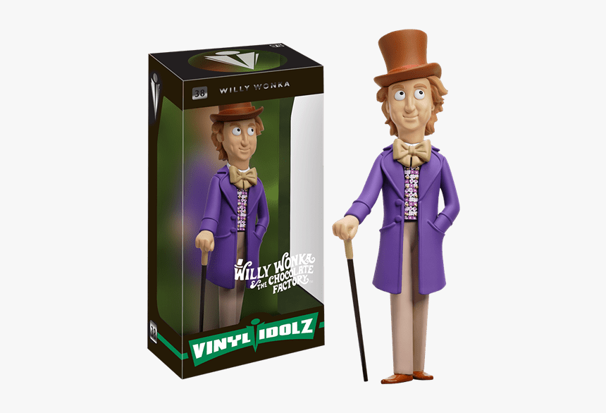 Vinyl Idolz Willy Wonka, HD Png Download