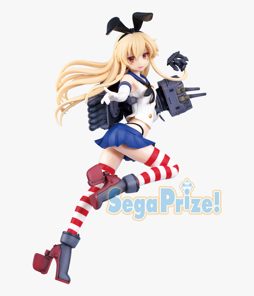 Spm Figure Sega Prize - Super Premium Figure Shimakaze, HD Png Download