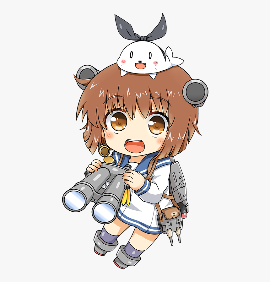 Shimakaze, Shimakaze, And Yukikaze Drawn By Greenteaneko - Kantai Collection Chibi Png, Transparent Png