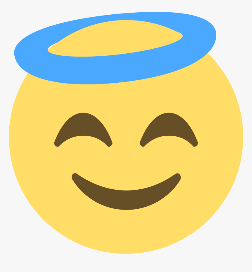 Transparent Emoji Clipart - Emoji Angel, HD Png Download