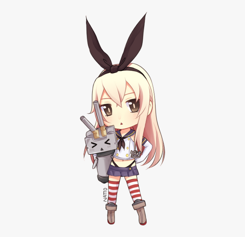 Kantai Collection Shimakaze Chibi, HD Png Download