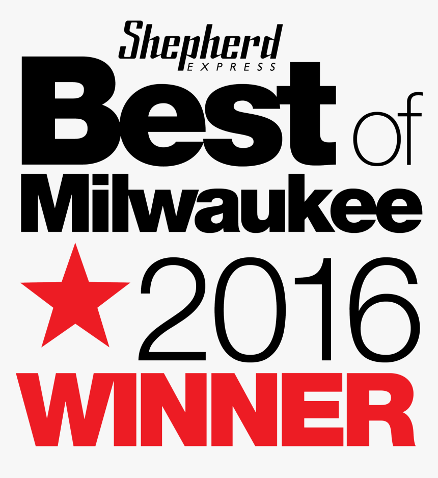 Best Of Milwaukee Winnder Logo - Shepherd Express Best Of 2017, HD Png Download